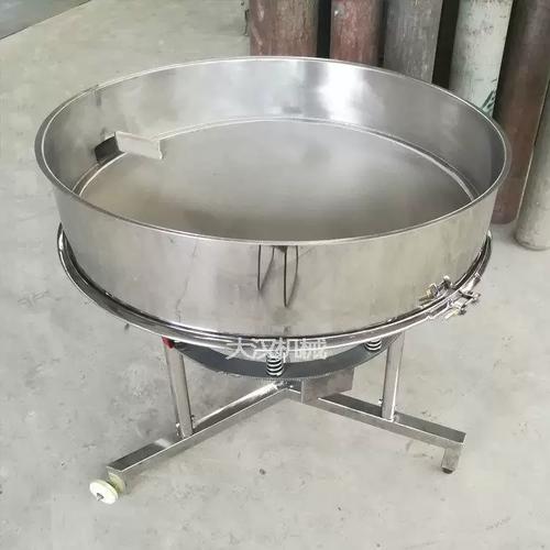 大汉家陶泥浆机设备高汁频振动筛圆形gps厂震动筛果过滤筛